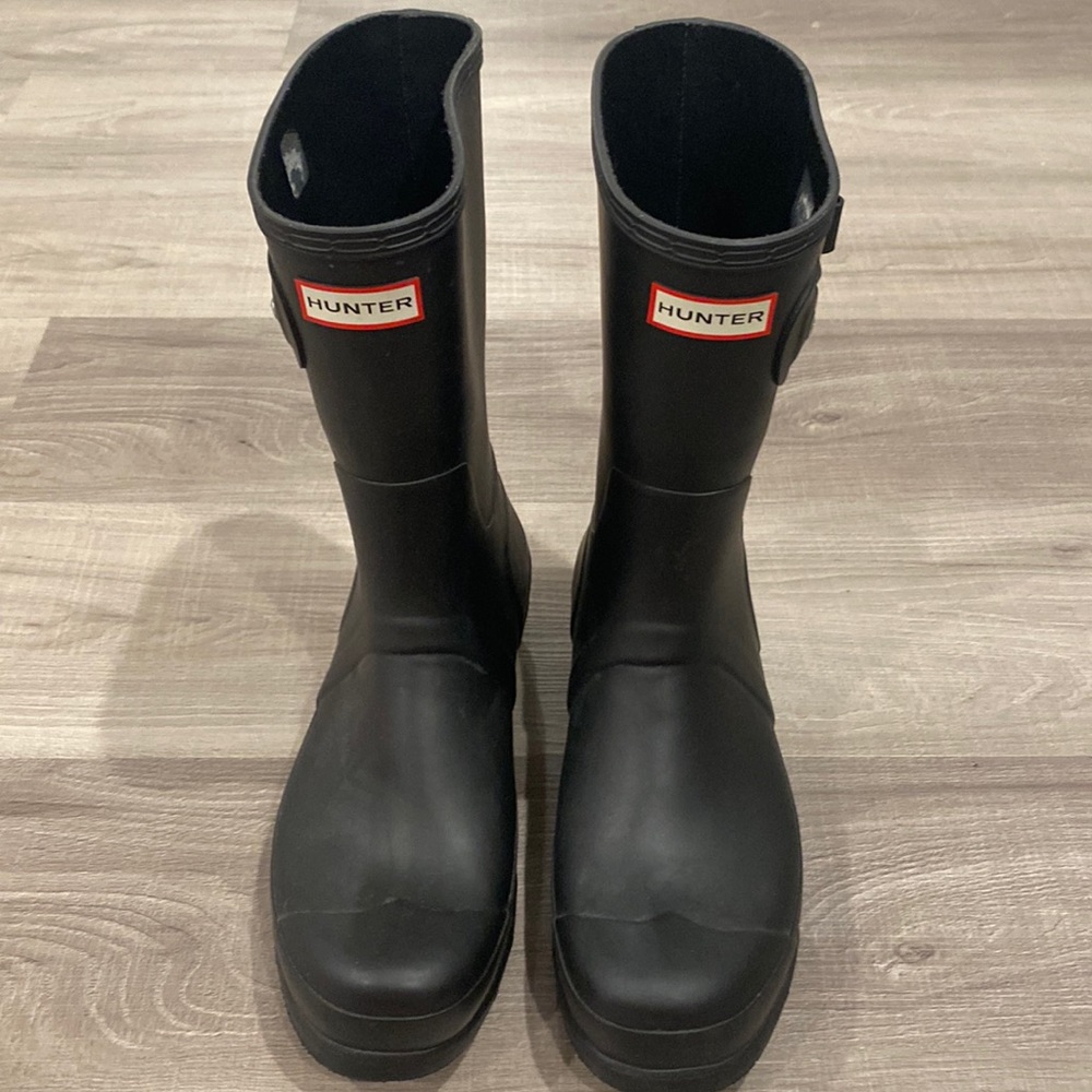 Hunter Black Rain/snow boots